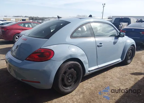 2013 Volkswagen Beetle 2.5L из США, поврежденный, VIN 3VWJX7AT7DM613508